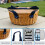 Elegant flexible dining Basket Includes Full-Four person model 2
