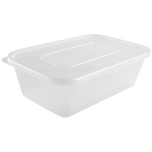 Premium Takeaway Container with Lid - 650ml (Pack 250)