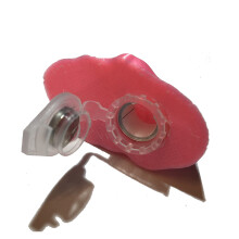 AllCachedUp Sneaky Bubble Gum Geocache Nano Tube Container Ready to Hide Magnetic or NON (Magnetic)