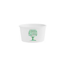 Vegware Green Tree 12oz Soup Containers - 1x500
