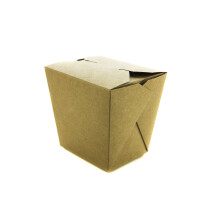 Vegware VNB32 kraft noodle box, 32 oz. (Pack of 400)