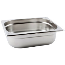 Stainless Steel 1/2 Gastronorm Container 150mm Pan Deep, Catering, Bain Marie, Gastro Food Pans