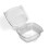 Thali Outlet - 300 x 750cc Clear Plastic Salad Containers with Hinged Lids Stackable Leakproof Rectangle Boxes 2