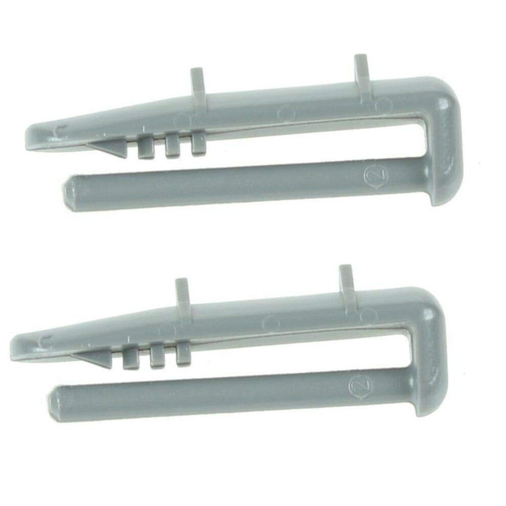 Beko Dishwasher Rear Rail Cap Clip (Pack Of 2)