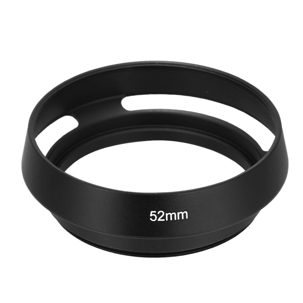 52Mm Aluminium Hollow Lens Hood - As Picture 9311393806287