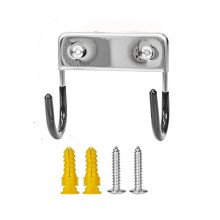 YIPUETERNITY Ironing Board Hanger, Ironing Boards Wall Mounted Holder, Iron Board Hook for Y-Leg or T-Leg Ironing Board, Ironing Board Storage Wall