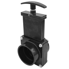 Valterra 2” Pond Slide Gate Valve Water Control for Filter Drainage Pump Heavy Duty Shut Off Solvent Waste Pipe Outlet Flow Fish Koi