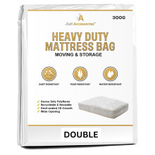 Just Accessories 4ft 6 Mattress Bag Heavy Duty Professional Quality Removal & Storage Bags
