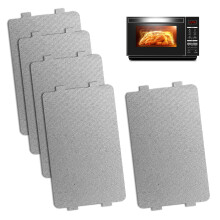 5 Pieces Microwave Oven Mica Plate Sheet,MicrowaveWaveguide Cover Universal Mica Wave Guide Plates Sheet,UniversalMica Foil for Microwave Pvens, Hair