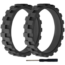 EATBALE Tires for IROBOT ROOMBA Wheels Series 500, 600, 700, 800, 900 E5 and i7 Anti-Slip, Great Adhesion and Easy Assembly. Replacement part for
