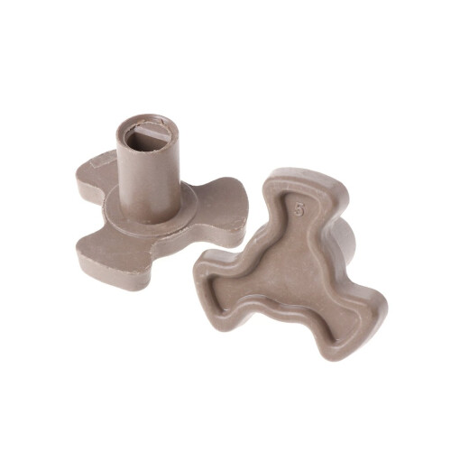Xuniu Microwave Oven Turntable Roller Guide Support Coupler Tray Shaft 2Pcs 17mm 1