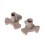 Xuniu Microwave Oven Turntable Roller Guide Support Coupler Tray Shaft 2Pcs 17mm 4