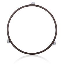 Microwave Turntable Ring, 7in Microwave Oven Tray Roller Ring Spinner Replacement Parts Glass Plate Tray Support Holder Microwave Rotating Ring for