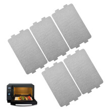 5 Pcs Microwave Oven Mica Board, Microwave waveguide Cover Universal Mica Wave Guide Plates Sheet, Microwave Oven Repairing Part,Mica Plates Used for