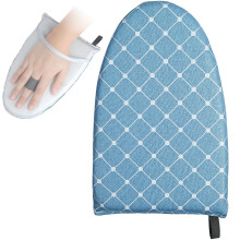 Vicloon Travel Glove Ironing Board, Handheld Ironing Board, Steamer Ironing Gloves Portable Steamer Gloves, Anti-Steam Mitt for Home, Standing Hanging