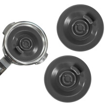 Lyreh 2pcs 54mm Espresso Backflush Cleaning Disc for Ninja Luxe Cafe & Breville Espresso Machines, Silicone Cleaning Discs Coffee Accessories for
