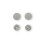 Prym Prym Fasteners, Grey, One 393124-1 2