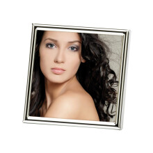 walther design Picture Frame Silver 9 x 9 cm Chloe Portrait Frame WD099S