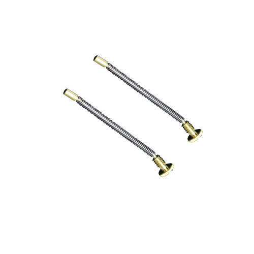 BODYA 2Pcs Lighter Flints Screw Spring with Base Plate for Lighters Replacement Repair Kit Accessories