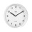 Teesa Clock Analog Wall Universal 20 cm TSA0038 White 1