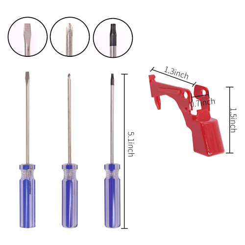 Casoter Extra Strong Trigger Power Switch Button for Dyson V11 V10 Absolute Vacuum Cleaner, Include 1 Switch Button Trigger Replacement 3 Screwdriver 1