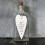 East of India ?Be Yourself? Long Porcelain Heart 1