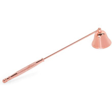 EVERMARKET Long Handle for Putting Out Extinguish Candle Wicks Flame Safely (Rose Gold)