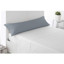 Miracle Home. Pillowcase, anti-peeling, soft and comfortable, 50% cotton, 50% polyester. Bed 105. Gris