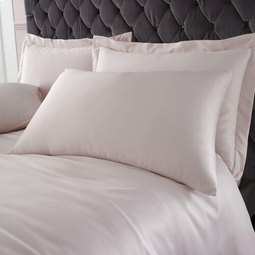 Catherine Lansfield Catherine Lansfield Silky Soft Satin Standard Pillowcase Pair Silver