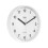 Teesa Clock Analog Wall Universal 20 cm TSA0038 White 3
