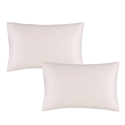 Catherine Lansfield Catherine Lansfield Silky Soft Satin Standard Pillowcase Pair Silver 1
