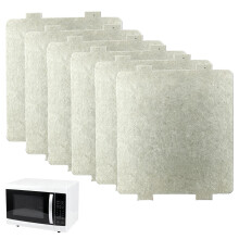 6 PCS Microwave waveguide Cover,Microwave Oven Mica Plate Sheet,Universal Mica Foil,Oven Repairing Part for All or Hair Dryers,Toasters Home