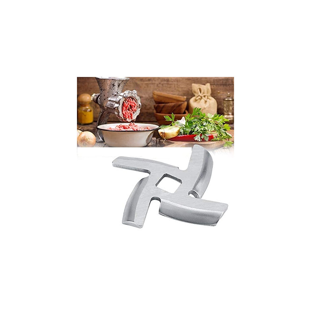 1Pcs Chef Meat Grinder Blade Spare Part, Stainless Steel Food Meat Chopper Crusher Mincer Cutter Knife Replacement For Meat Grinder Kitchen 5051225313852