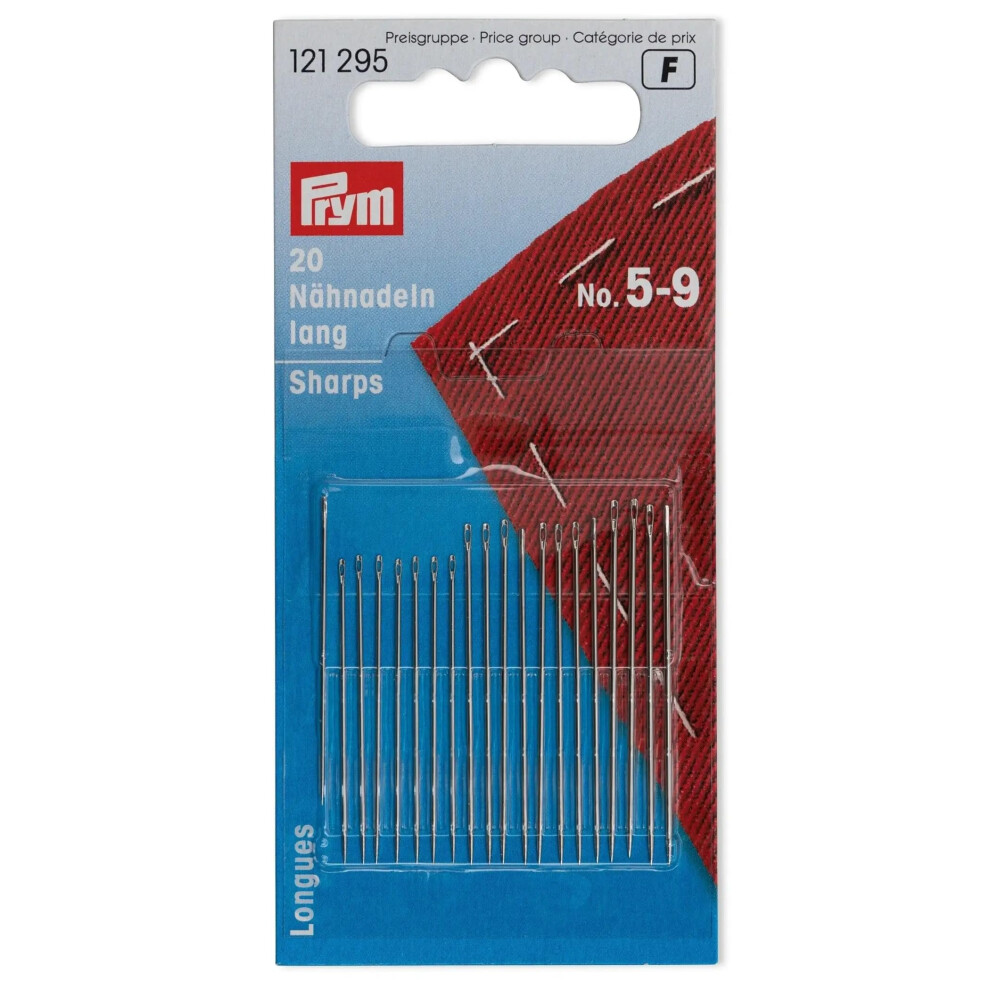 Prym - Steel Assorted (Size 5-9) Sewing Needles - 1 Unit