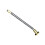 BODYA 2Pcs Lighter Flints Screw Spring with Base Plate for Lighters Replacement Repair Kit Accessories 2