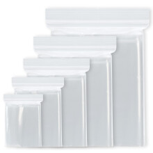 Small plastic Grip Seal Bags,50PCS Resealable Clear Thickening Sealable Seal Bags Ziplock Bags Reusable Mini Sealed Bag Zip Locked Bag for Kitchen