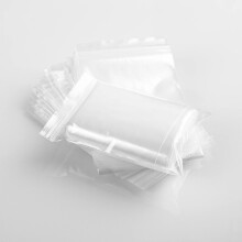 Small Grip Seal Bags 100Pcs 10x15cm Medium Sealable Plastic Bags Little Clear Ziplock Bag Reusable Tiny Transparent Polythene Pouches for Beads