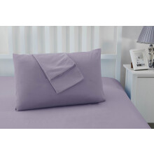 Sonia Moer Super Soft Brushed Microfibre Pillowcases - Non Iron Breathable Hypoallergenic Pillowcases set of 2- Lavender