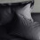 Catherine Lansfield Catherine Lansfield Easy Iron Percale Standard Pillowcase Pair Black 2