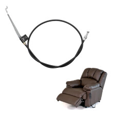 SHENLONG Black Sofa Metal Recliner Cable, Universal Recliner Cable Pull Handle Replacement Parts for Chair, Sofa, Armchair