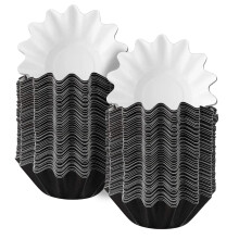 Wax Melt Warmer Liners Reusable Black, 50pcs Candle Melt Warmer Cups Liners Leakproof Wax Trays for Candle Warmers Burners Scented Waxes