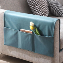 XGOPTS Sofa Armrest Hanging Organiser, Waterproof Anti-Slip Armchair Couch Caddy Pocket Storage Fashion Soft Leather Arm Rest Chair Organiser for Cell