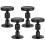 4 Pcs Headboard Stoppers, Adjustable Threaded Bed Frame Anti-Shake Tool, Wall Bed Stoppers for Headboard Bedside Antishake Support Stabilizer Fixer 1