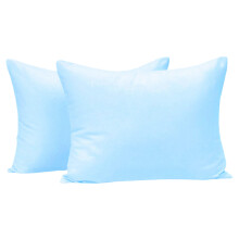 Baby Pillowcase - Plain Pillow Cases, Toddler Pillows 100% Cotton Pillowcases - 2 Pack Baby Pillow Cover for Boys & Girls Bedding, Kids Travel