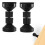2 Pcs Headboard Stoppers Bed Wall Stoppers Adjustable Threaded Bed Frame Anti-Shake Tool Telescopic Support Stabilizer Headboard Stopper for Bed 1