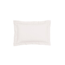 Sleepdown Pillow cases 100% Pure Cotton Pack of Two Oxford Luxury Soft Cosy Pillow Cover Set - Natural - 48 x 74 + 5cm