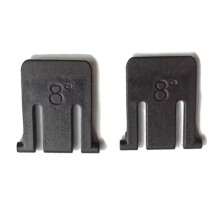 VOANZO 4-Piece Keyboard Support Feet Kit,Replacement Stand Legs for K200, K260, K270, K275,MK200,MK260,MK270,MK275,Keyboards (Black)
