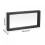 sourcing map Floating Thin Film Display Box with Base 23cm x 11cm x 2cm Black 2