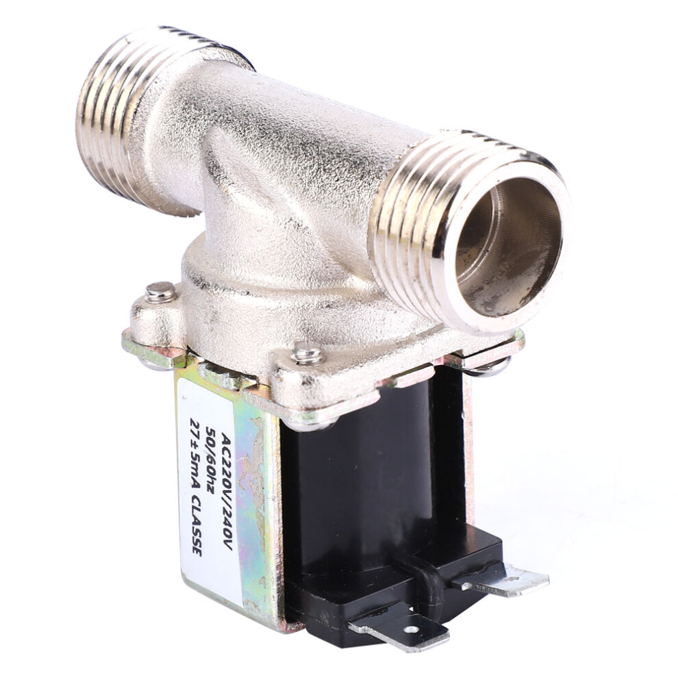 Brass Nc Solenoid Valve G1/2 220-240V Water Inlet 4941393806472