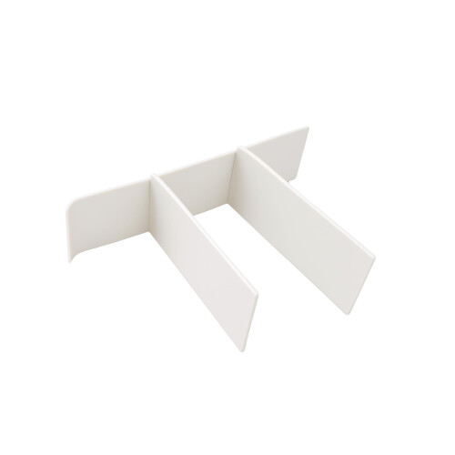 BLUE GINKGO Hive Stack Organizer Partition ? (Made in Korea, White)